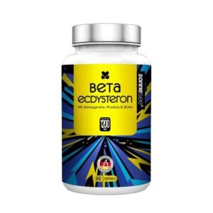 Beta Ecdysteron 90 Kps 1200mg mit Ashwagandha Rhodiola & BCAA f??r aktive Menschen vegan glutenfrei